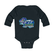 Nighttime bear Infant Long Sleeve Bodysuit