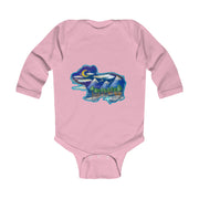 Nighttime bear Infant Long Sleeve Bodysuit