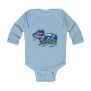 Nighttime bear Infant Long Sleeve Bodysuit