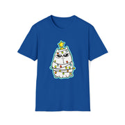 Christmas cat Unisex Softstyle T-Shirt