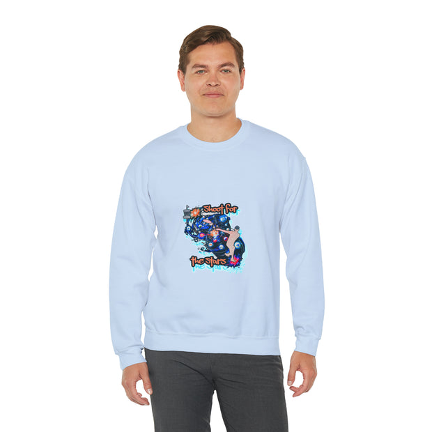 Disc golf Unisex Heavy Blend™ Crewneck Sweatshirt