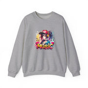 Graffiti Anime Girls Unisex Heavy Blend™ Crewneck Sweatshirt