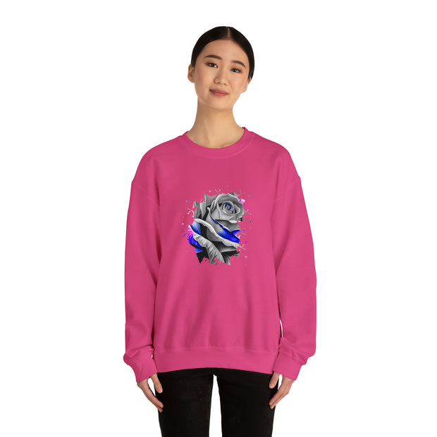 Rose Unisex Heavy Blend™ Crewneck Sweatshirt