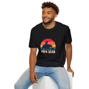 Papa Bear Unisex Softstyle T-Shirt