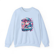 Graffiti Anime Girls Unisex Heavy Blend™ Crewneck Sweatshirt