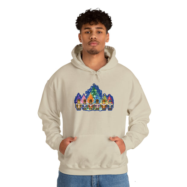 Gnome nutcracker Unisex Heavy Blend™ Hooded Sweatshirt