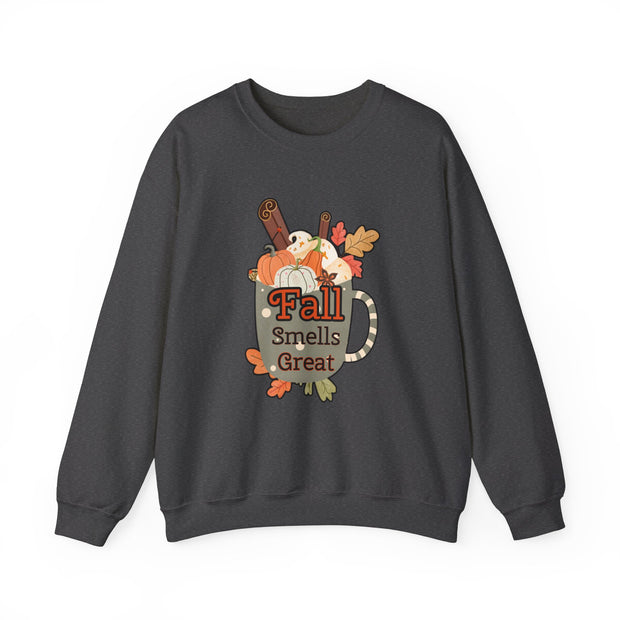 Fall Smells Great Unisex Heavy Blend™ Crewneck Sweatshirt