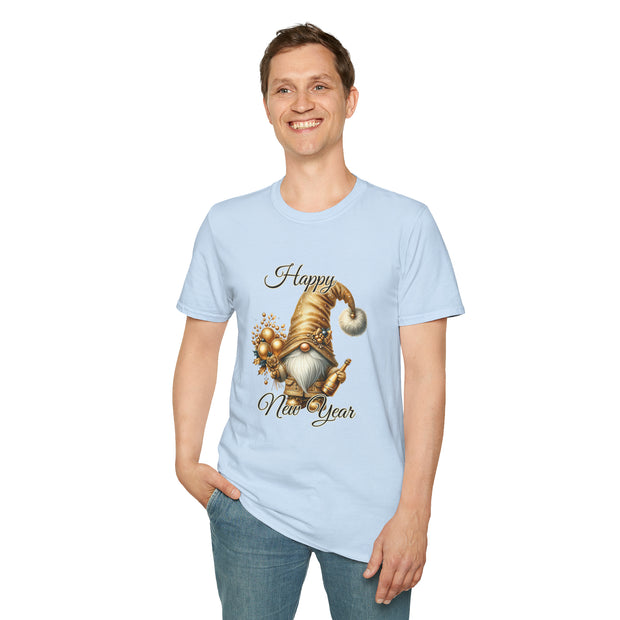 Gnome New Year Unisex Softstyle T-Shirt