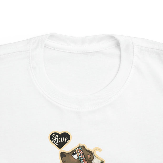 Love baby bear Toddler's Fine Jersey Tee