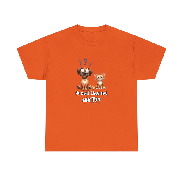 They Eat What Unisex Heavy Cotton Tee