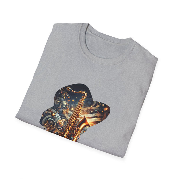 Saxophone Unisex Softstyle T-Shirt