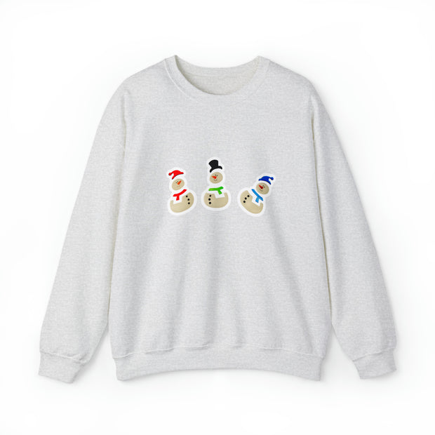 Snowmen Unisex Heavy Blend™ Crewneck Sweatshirt