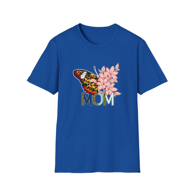 Butterfly Mom Unisex Softstyle T-Shirt