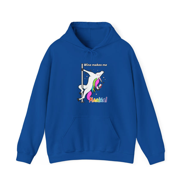 Unicorn Wine Unisex Heavy Blend™ Hooded Sweatshirt