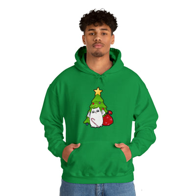 Christmas cat Unisex Heavy Blend™ Hooded Sweatshirt