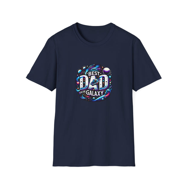 Best Dad in the Galaxy Unisex Softstyle T-Shirt