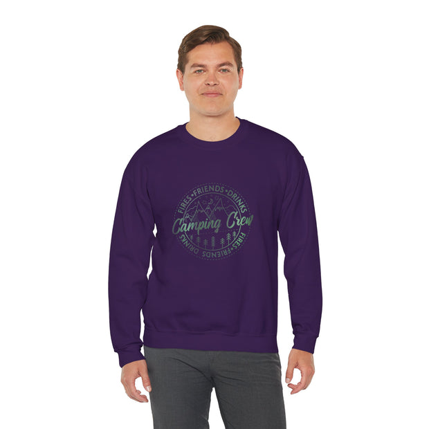 Camping Crew Unisex Heavy Blend™ Crewneck Sweatshirt