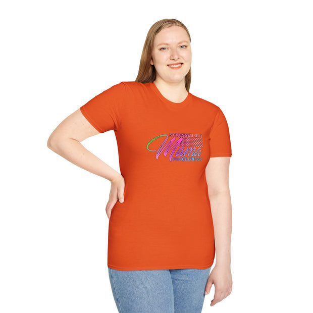 Stressed Out Mama Unisex Softstyle T-Shirt