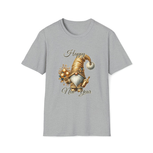 Gnome New Year Unisex Softstyle T-Shirt