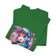 Graffiti Anime Girls Unisex Heavy Cotton Tee