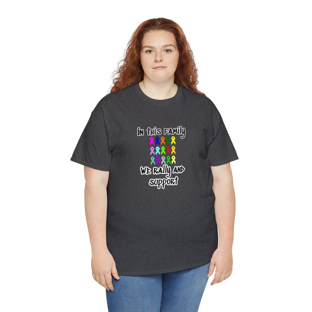 Cancer Support Unisex Heavy Cotton Tee
