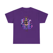 Anime Female Demon Unisex Heavy Cotton Tee