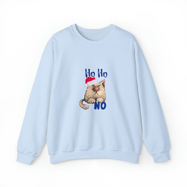 Christmas cat Unisex Heavy Blend™ Crewneck Sweatshirt