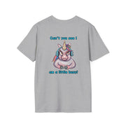 Busy Gaming Unicorn Unisex Softstyle T-Shirt