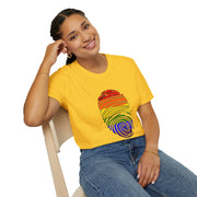 Pride Fingerprint Unisex Softstyle T-Shirt