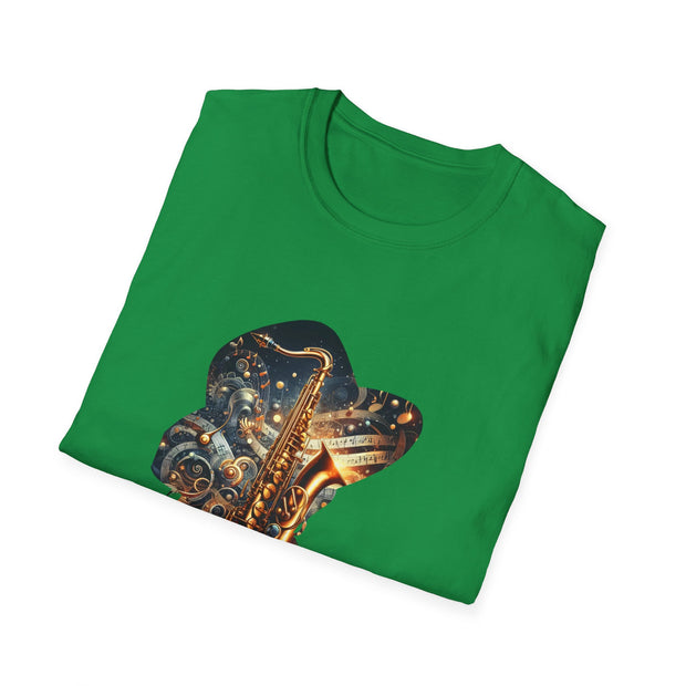 Saxophone Unisex Softstyle T-Shirt