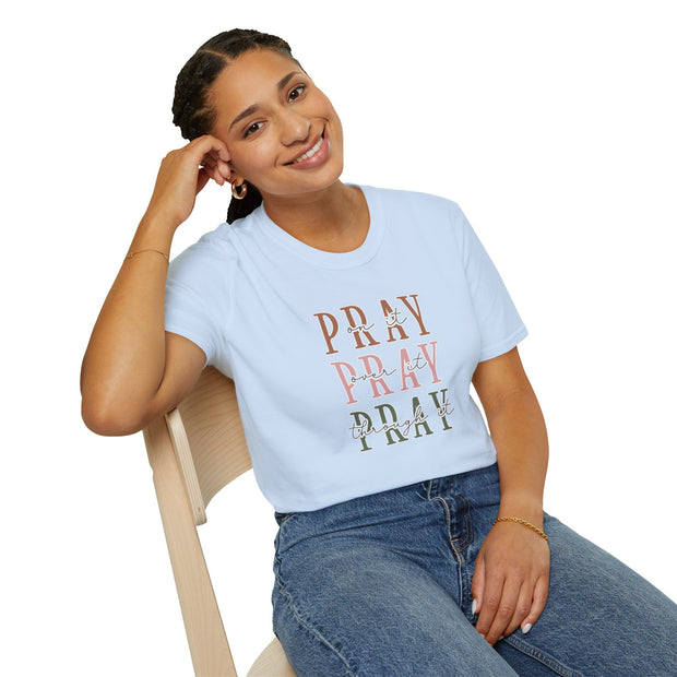 Pray Unisex Softstyle T-Shirt