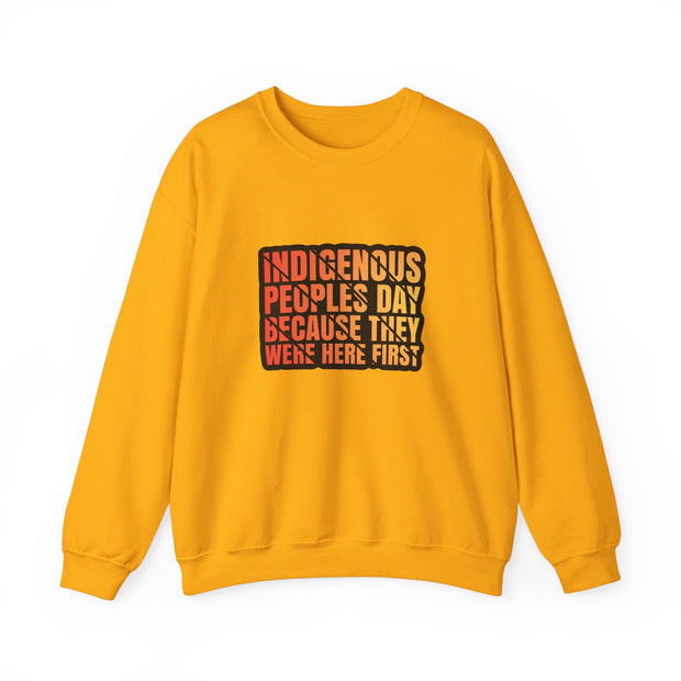 Indigenous Peoples Day Unisex Heavy Blend™ Crewneck Sweatshirt