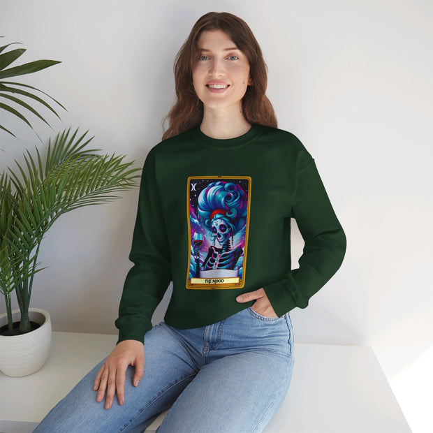 The Mood Tarot Card Unisex Heavy Blend™ Crewneck Sweatshirt