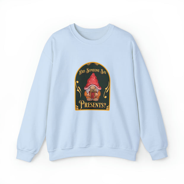 Gnome Presents Unisex Heavy Blend™ Crewneck Sweatshirt