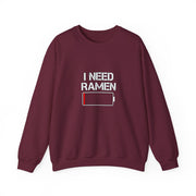 I Need Ramen Unisex Heavy Blend™ Crewneck Sweatshirt