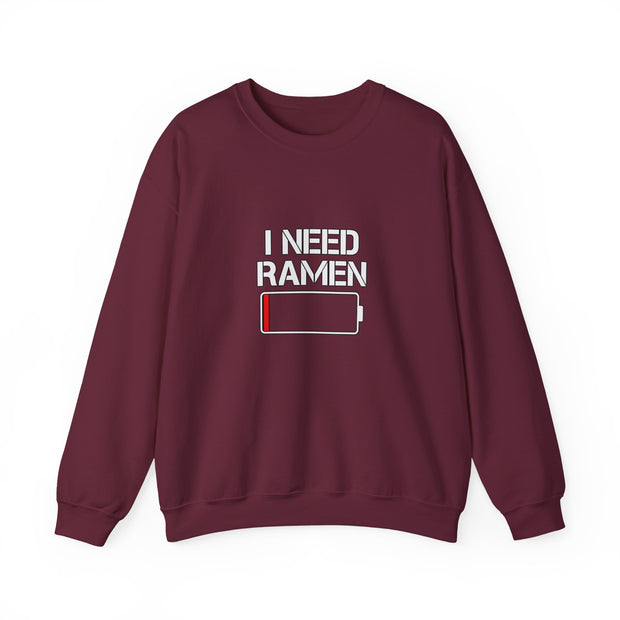 I Need Ramen Unisex Heavy Blend™ Crewneck Sweatshirt