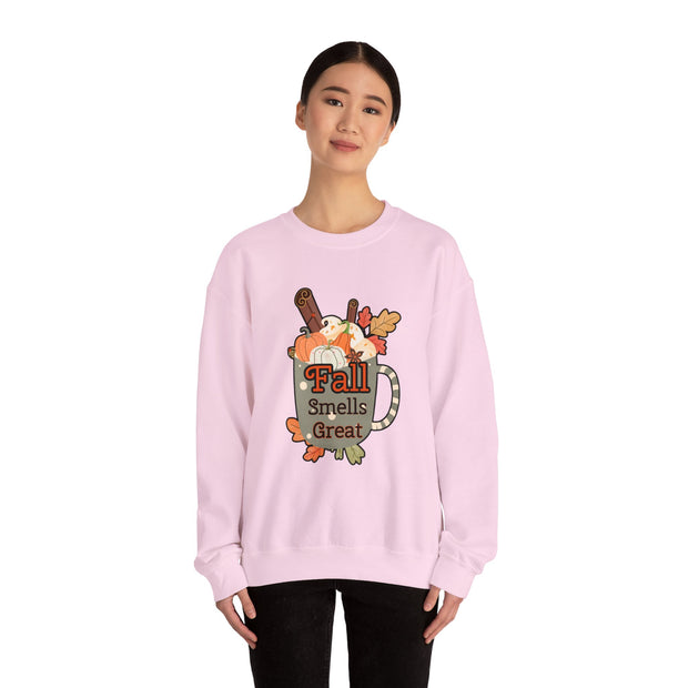 Fall Smells Great Unisex Heavy Blend™ Crewneck Sweatshirt