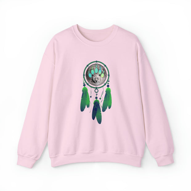 Bear Dream catcher Unisex Heavy Blend™ Crewneck Sweatshirt
