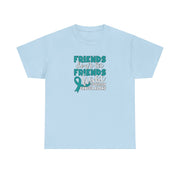 Ovarian Cancer Friends Unisex Heavy Cotton Tee