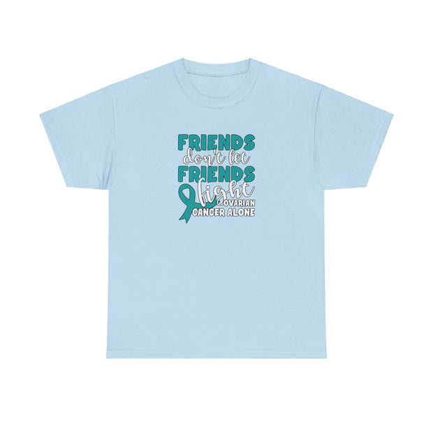 Ovarian Cancer Friends Unisex Heavy Cotton Tee