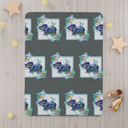 Nighttime bear Toddler Blanket
