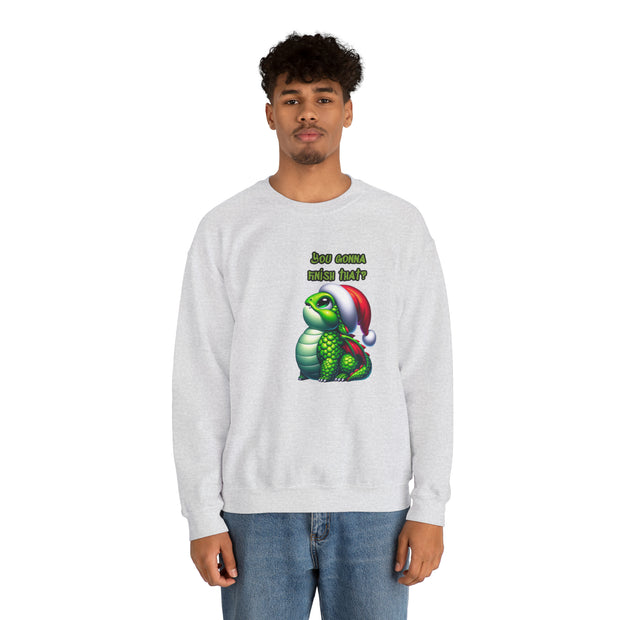 Christmas dragon Unisex Heavy Blend™ Crewneck Sweatshirt