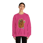 Christmas cat Unisex Heavy Blend™ Crewneck Sweatshirt
