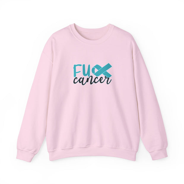 Fuck Cancer Unisex Heavy Blend™ Crewneck Sweatshirt
