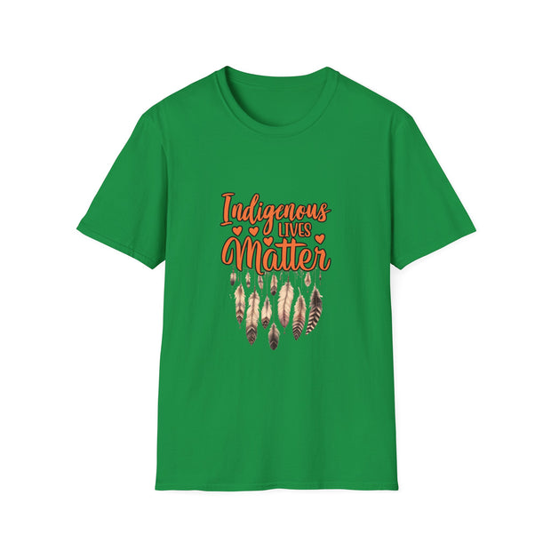 Indigenous Lives Matter Unisex Softstyle T-Shirt