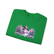 Pastel Snowman Unisex Heavy Blend™ Crewneck Sweatshirt