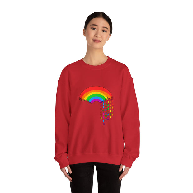 Raining Pride Unisex Heavy Blend™ Crewneck Sweatshirt
