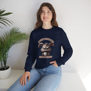 I Pretend that Coffee Helps Unisex Heavy Blend™ Crewneck Sweatshirt