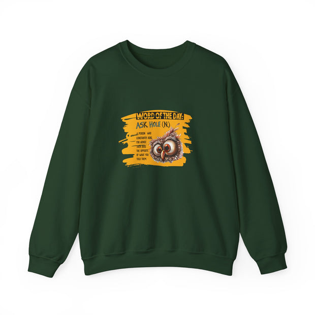 Word of the Day Unisex Heavy Blend™ Crewneck Sweatshirt