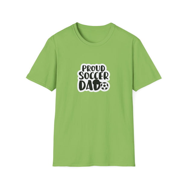 Proud Soccer Dad Unisex Softstyle T-Shirt